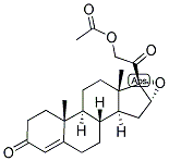 16,17-EPOXY DOC ACETATE Struktur