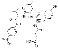 SUC-TYR-LEU-VAL-PNA Struktur