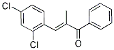 ALPHA-METHYL-2,4-DICHLOROCHALCONE Struktur