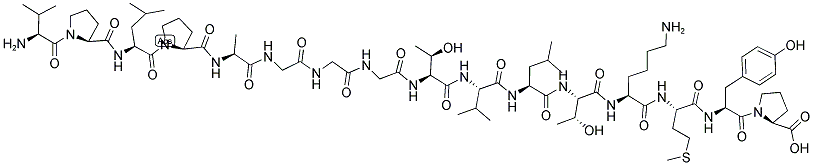 GASTRIN RELEASING PEPTIDE (1-16), HUMAN Struktur