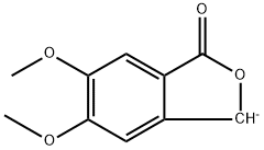 5,6-DIMETHOXY-3 H-ISOBENZOFURAN-1-ONE Struktur