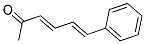 6-PHENYL-HEXA-3,5-DIEN-2-ONE Struktur