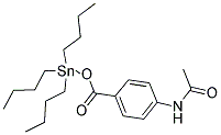 TRIBUTYLTIN P-ACETAMINOBENZOATE Struktur