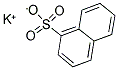 1-NAPHTHALENESULFONIC ACID, POTASSIUM SALT Struktur