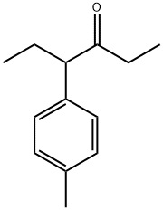 4-(P-TOLYL)-3-HEXANONE Struktur