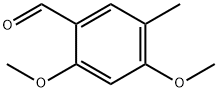 2,4-DIMETHOXY-5-METHYLBENZALDEHYDE Struktur