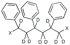 POLYSTYRENE (RING-D5) Struktur