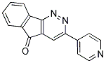 3-(4-PYRIDINYL)-5H-INDENO[1,2-C]PYRIDAZIN-5-ONE Struktur