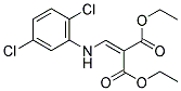 DIETHYL 2-[(2,5-DICHLOROANILINO)METHYLENE]MALONATE Struktur