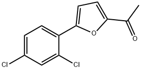 1-[5-(2,4-DICHLOROPHENYL)-2-FURYL]-1-ETHANONE Structure