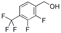 2,3-DIFLUORO-4-(TRIFLUOROMETHYL)BENZYL ALCOHOL Struktur