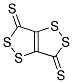 3H,6H-1,2-DITHIOLO(4,3-C)1,2-DITHIOL-3,6-DITHION Struktur