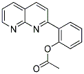 2-(2-ACETOXYPHENYL)-1,8-NAPHTHYRIDINE Struktur