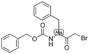 N-CBZ-L-PHENYLALANYL-BROMOMETHYLKETONE Struktur