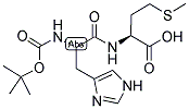BOC-HIS-MET-OH Struktur