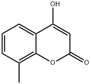 4-HYDROXY-8-METHYL-2H-CHROMEN-2-ONE Struktur