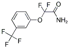 2,2-DIFLUORO-2-[3-(TRIFLUOROMETHYL)PHENOXY]ACETAMIDE Struktur