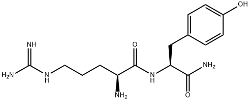 H-ARG-TYR-NH2 2 HCL Struktur