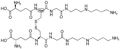 N1-GLUTATHIONYL-SPERMIDINE DISULFIDE Struktur