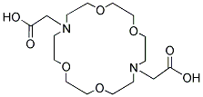 N,N'-DICARBOXYMETHYLDIAZA-18-CROWN-6 Struktur