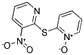 2-[(3-NITRO-2-PYRIDYL)THIO]PYRIDINIUM-1-OLATE Struktur