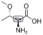 (2S,3S)-2-AMINO-3-METHOXYBUTANOIC ACID Struktur