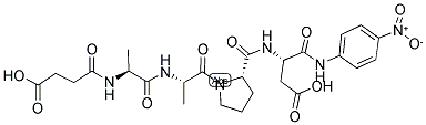 SUC-ALA-ALA-PRO-ASP-PNA Structure