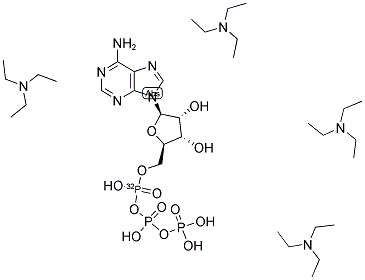 ADENOSINE 5'-TRIPHOSPHATE, [ALPHA-32P]- Struktur