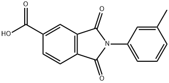 2-(3-METHYLPHENYL)-1,3-DIOXOISOINDOLINE-5-CARBOXYLIC ACID price.