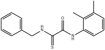 2-(BENZYLAMINO)-N-(2,3-DIMETHYLPHENYL)-2-THIOXOACETAMIDE Struktur