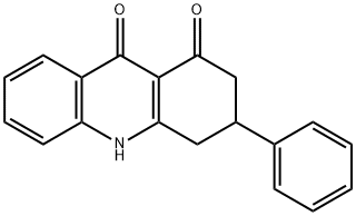 3-PHENYL-2,3,4,10-TETRAHYDROACRIDINE-1,9-DIONE Struktur