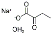 2-KETOBUTYRIC ACID, SODIUM SALT HYDRATE Struktur