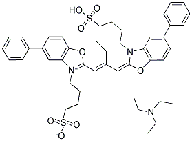 3-(4-SULFOBUTYL)-5-PHENYL-2-([3-(3-(4-SULFOBUTYL)-5-PHENYL-2-BENZOXAZOLINYLIDENE) METHYL]-1-BUTENYL) BENZOXAZOLIUM HYDROXIDE, INNER SALT Struktur