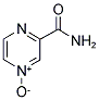 2-PYRAZINECARBOXAMIDE 4-OXIDE Struktur