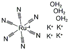 POTASSIUM HEXACYANORUTHENATE(II) Struktur