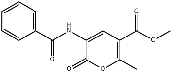 METHYL 3-(BENZOYLAMINO)-6-METHYL-2-OXO-2H-PYRAN-5-CARBOXYLATE price.