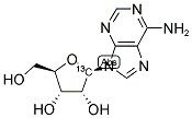 ADENOSINE (RIBOSE-1-13C) Struktur