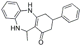 2,10-DIAZA-9-METHYL-5-PHENYLTRICYCLO[9.4.0.0(3,8)]PENTADECA-1(11),3(8),12,14-TETRAEN-7-ONE Struktur