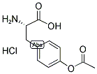 H-TYR(AC)-OH HCL Struktur