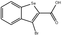 3-BROMOBENZO[B]SELENOPHENE-2-CARBOXYLIC ACID Struktur