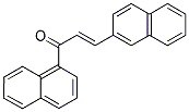 1-(1-NAPHTHYL)-3-(2-NAPHTHYL)PROP-2-EN-1-ONE Struktur