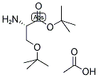 H-SER(TBU)-OTBU ACOH Struktur