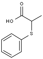 2-(PHENYLTHIO)PROPANOIC ACID Struktur