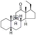 5-BETA-PREGNAN-12-ONE Struktur