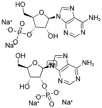 ADENOSINE 2'- AND 3'-MONOPHOSPHATE DISODIUM SALT Struktur