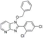 1-(BENZYLOXY)-2-(2,4-DICHLOROPHENYL)-1H-IMIDAZO[4,5-B]PYRIDINE Struktur