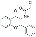 N1-(4-OXO-2-PHENYL-4H-CHROMEN-3-YL)-2-CHLOROACETAMIDE Struktur