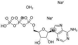 ADENOSINE-5'-TRIPHOSPHATE DISODIUM SALT HYDRATE Struktur