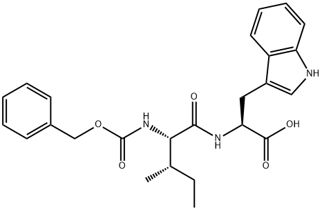 Z-ILE-TRP-OH Struktur