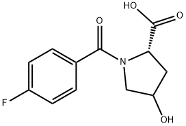 1-(4-FLUOROBENZOYL)-4-HYDROXY-2-PYRROLIDINECARBOXYLIC ACID price.